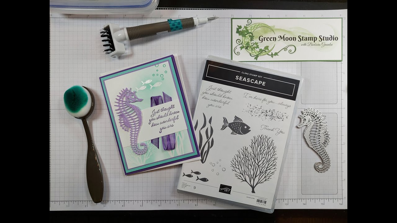 Seascape Card Stampin' Up!