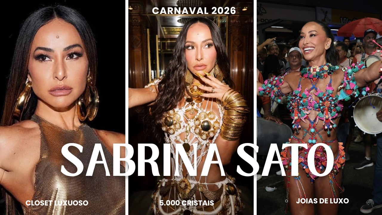 5.000 CRISTAIS: O closet de Sabrina que chocou o Brasil