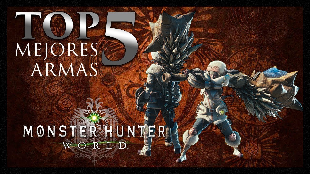 [Masa Guía] Monster Hunter World - TOP 5 Mejores Cornamusas [Español]