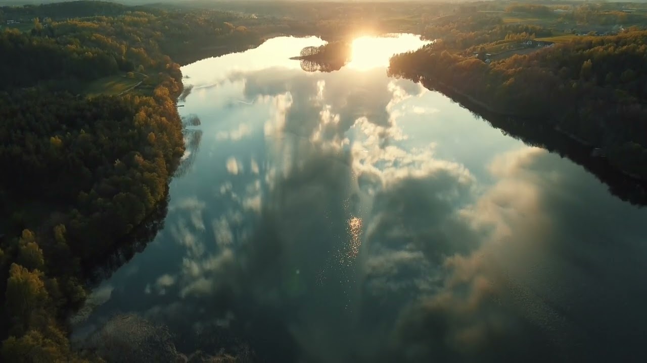Jezioro Ostrzyckie - Ostrzyce - Dron DJI Mini 2 Se