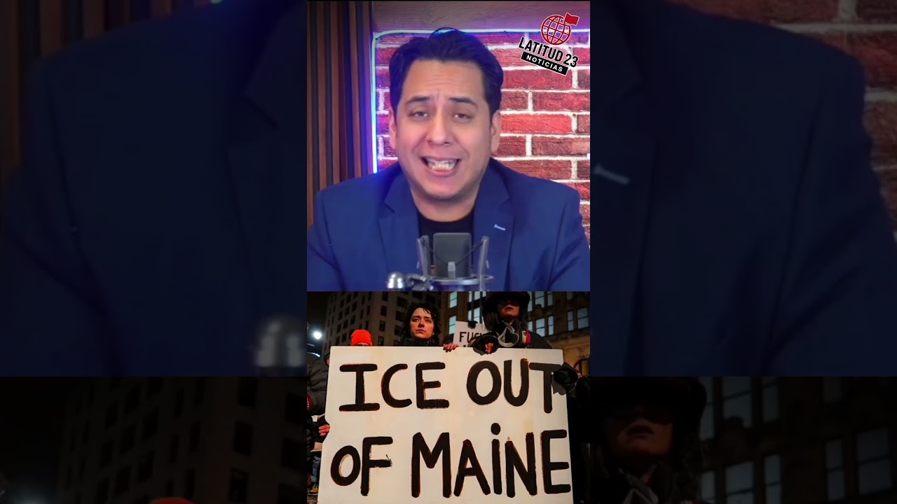 ICE en Maine: frenan redadas... solo por campa&ntilde;a electoral 🛑🗳️