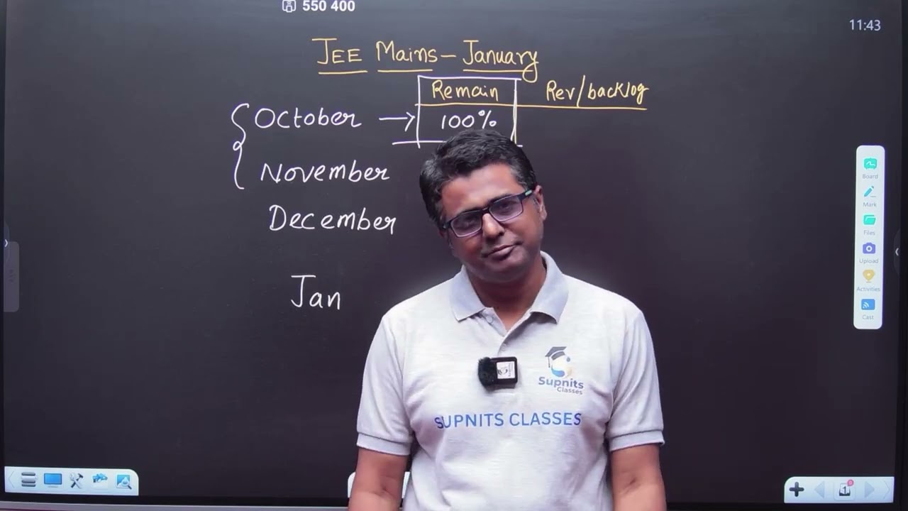 JEE Main 2027 Last 3 Months Strategy | Backlog, Revision, Mock Tests & D-Day Plan
