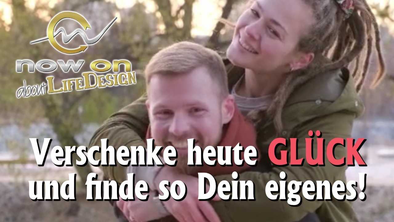 Verschenke heute GLÜCK und finde so Dein eigenes!