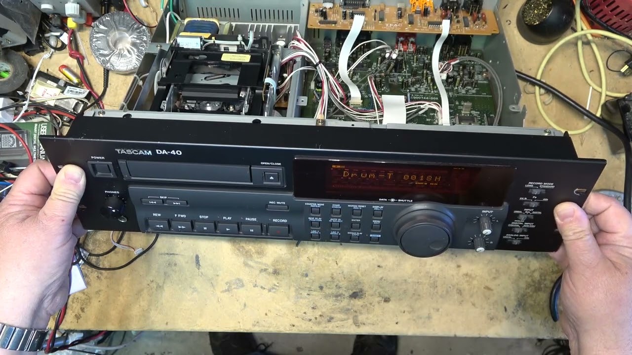Tascam DA40 DAT had an expensive oops