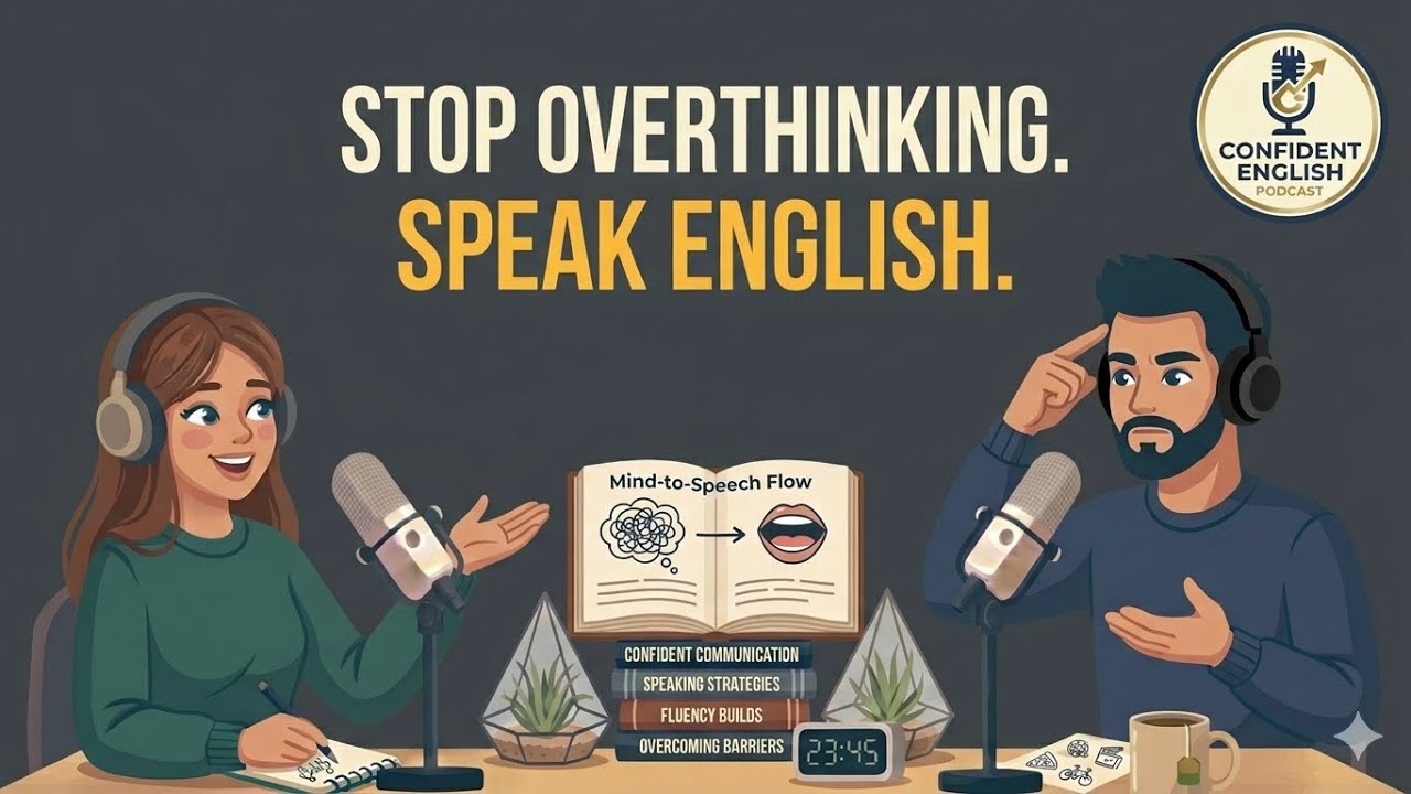 Speak English Confidently | Stop the Anxiety and Think Less