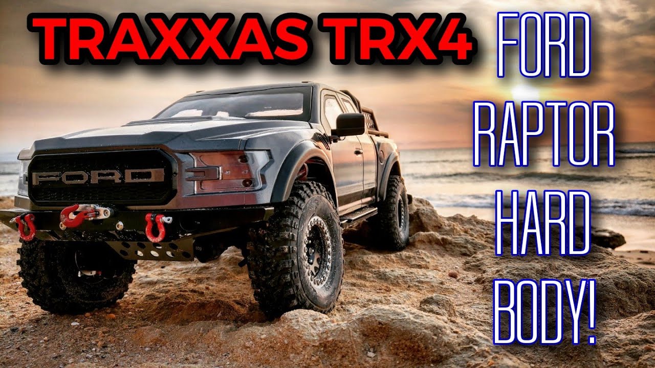 TRAXXAS TRX4 HARD BODY FORD RAPTOR