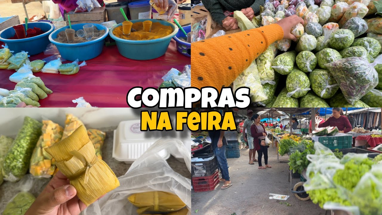 COMPRAS DA SEMANA NA FEIRA | VALOR + QUANTO GASTAMOS?? COMPREI ROUPAS A 10,00 a pe&ccedil;a 😍