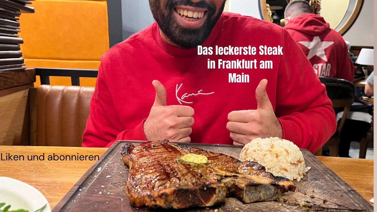 DAS LECKERSTE STEAK 🥩 IN FRANKFURT AM MAIN | SAFF ET | Kemal TV