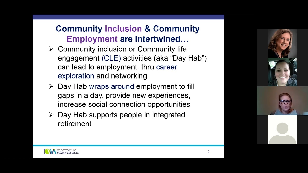 February 2021 - Day Hab & A Pathway to Employment