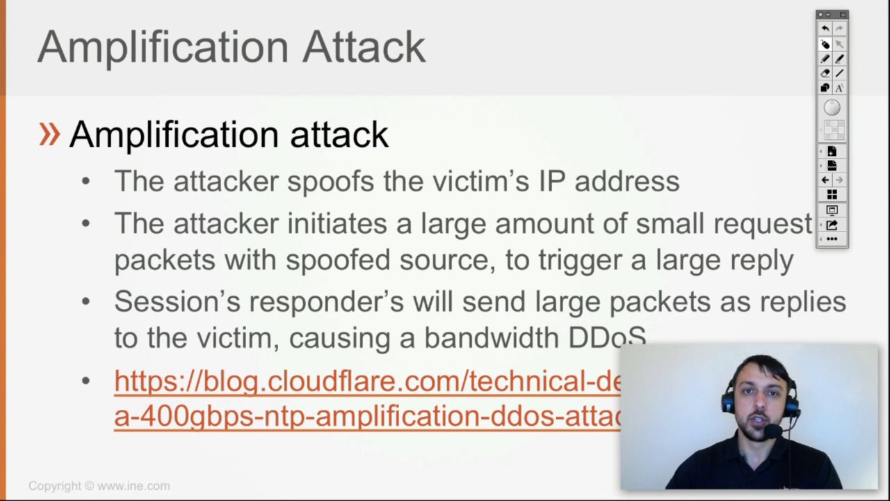 36  Amplification Attack (CCNA SEC 210-260)