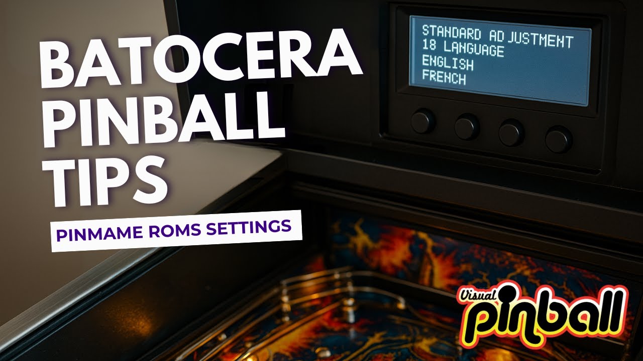 Как настроить ПЗУ Pinball в Batocera (краткое руководство!)