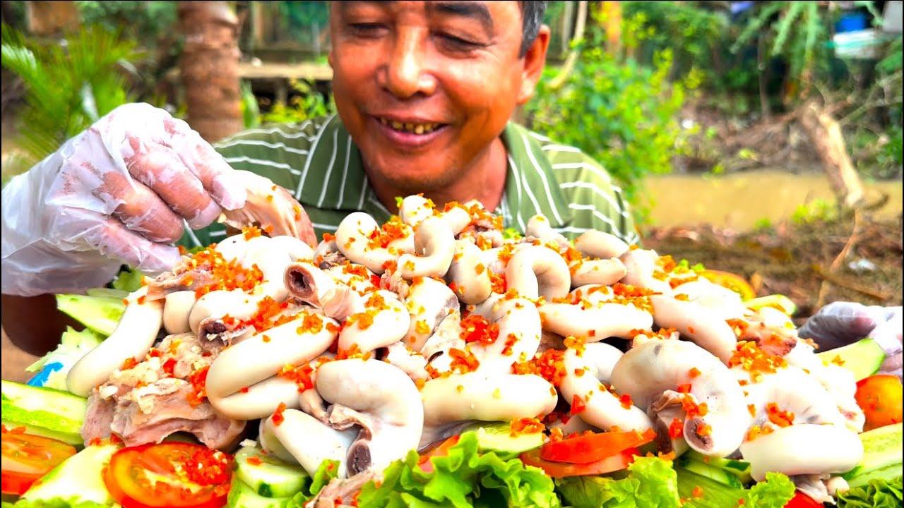 Nghe Lời” Thử Thách Ba Móc 35 Phút Ăn 3,5 Ký DỒI TRƯỜNG LUỘC Hết Được 2Tr Quá Thú Vị | ATĐQ