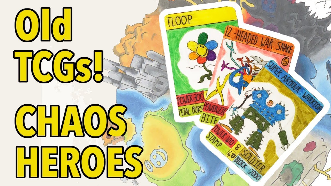 My Old TCGs 9: Chaos Heroes (Самодельная карточная игра)