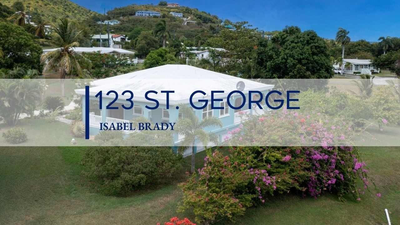St Croix Real Estate - Private Caribbean Home Tour | 123 St George St Croix US Virgin Islands