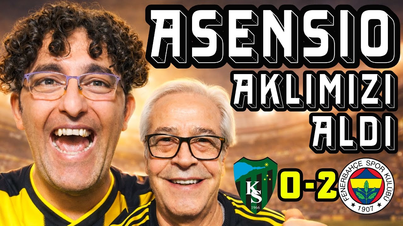 MATADOR MARCO ASENSIO RESİTALİ | Kocaelispor 0-2 Fenerbahçe | TEPKİ VİDEOSU