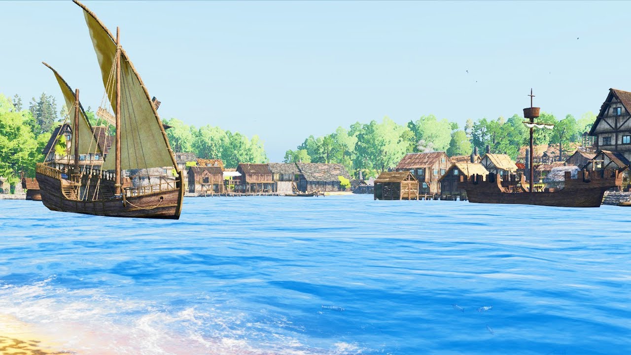 Life is Feudal: Forest Village | Ep. 8 | Shipyard Completed | City Building Tycoon Gameplay
