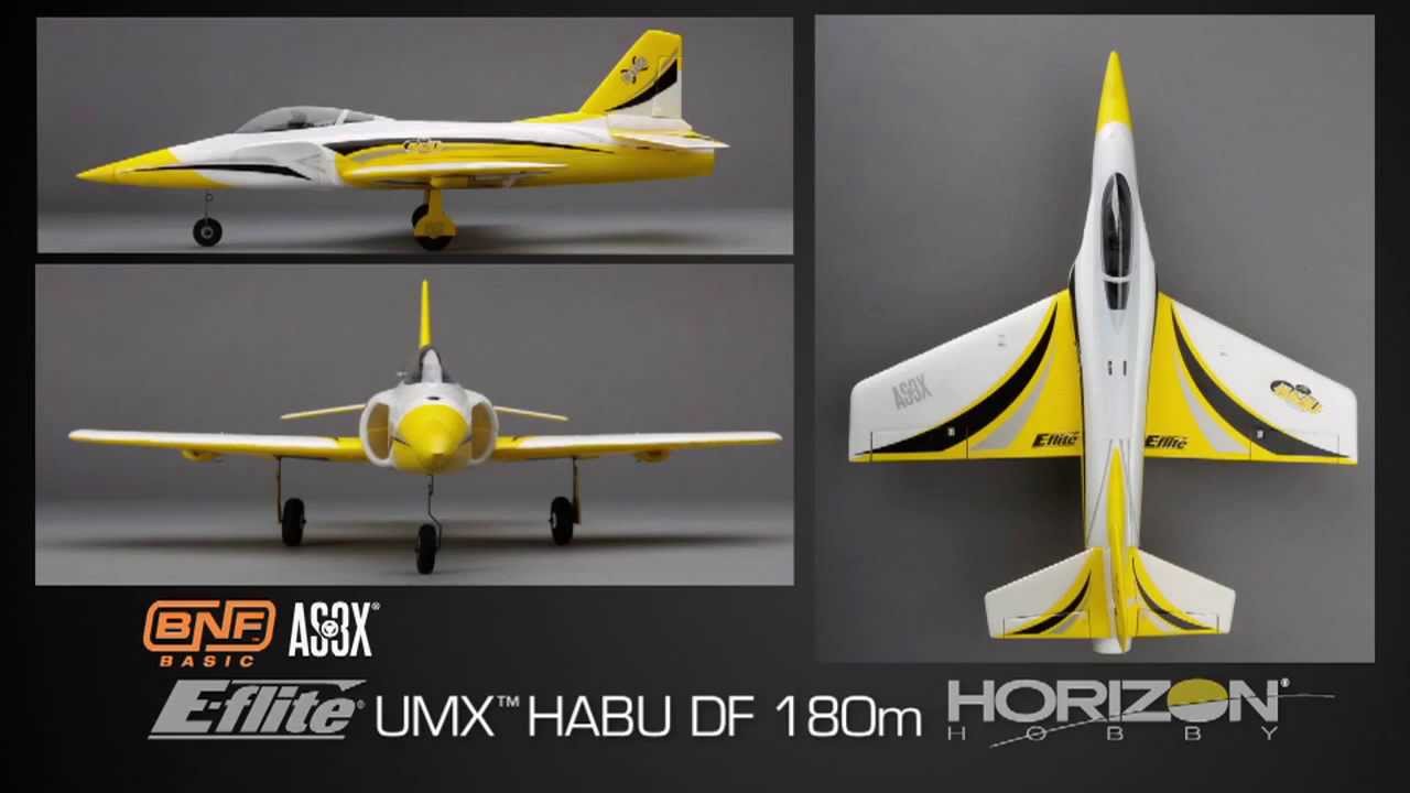 UMX™ Habu 180 DF BNF Basic with AS3X® Technology by E-flite