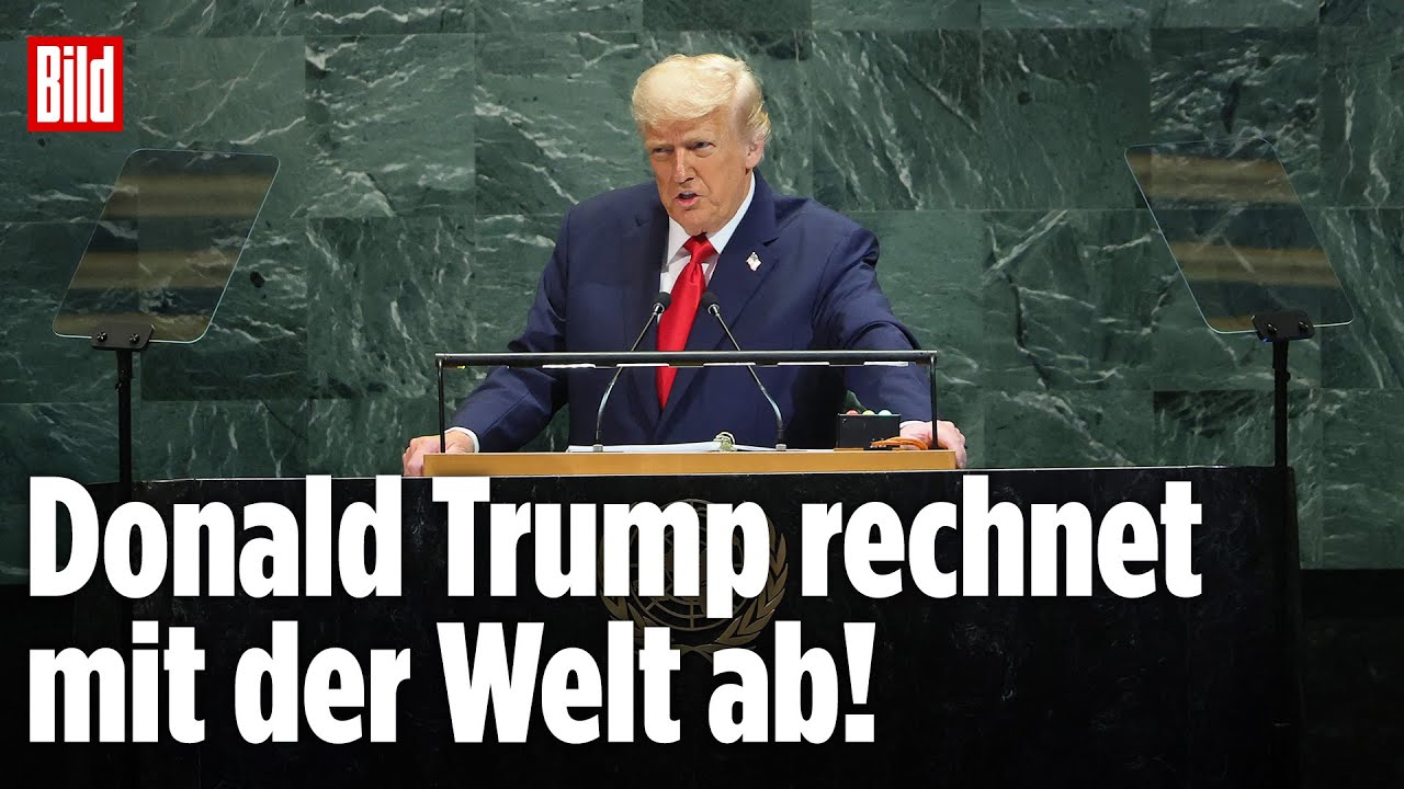 🔴 Trumps wilder Rundumschlag bei den Vereinten Nationen | BILD LIVE Sondersendung