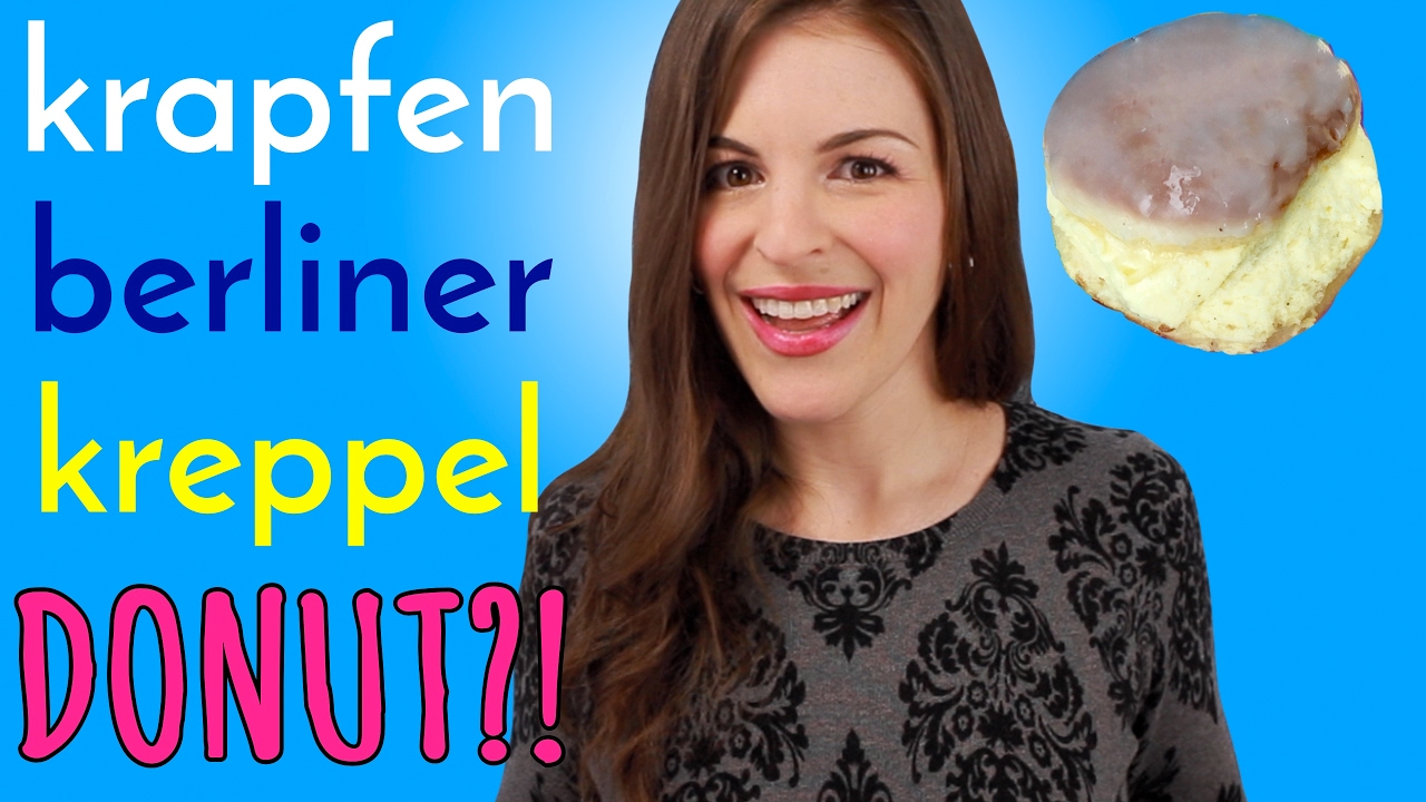 DONUTS IN GERMANY: Delicious, but LOTS of Names!!