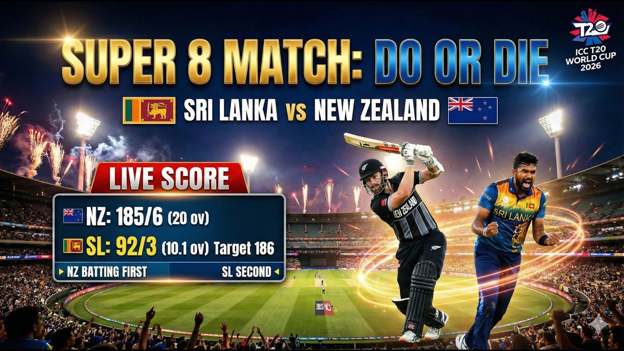 🇱🇰 SL vs NZ 🇳🇿 LIVE SCORE & CHAT! 🔴 CAN LANKA SURVIVE?! (Real Cricket PS5 Gameplay) 🏏💥