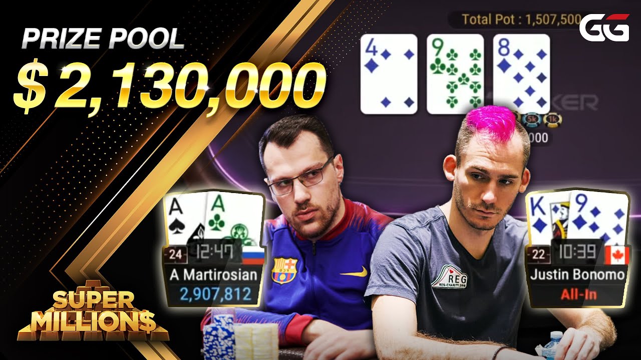 Super MILLION$ | E35 | $2,130,000 GTD | w Justin Bonomo, Niklas Astedt & Nick Petrangelo