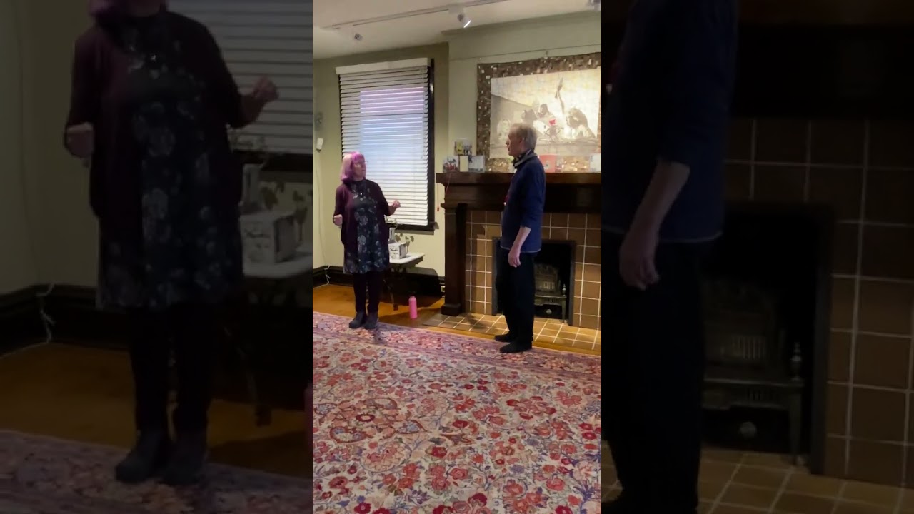 Artists Penny Mateer and Cosmo Vinyl Gallery Walk and Talk , Part I 