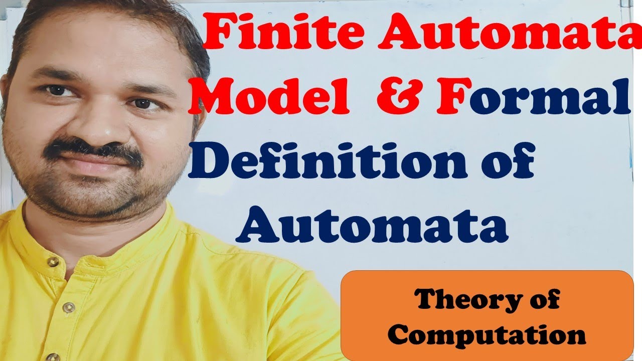 Finite Automata Model || Formal Definition || TOC || FLAT || Theory of Computation