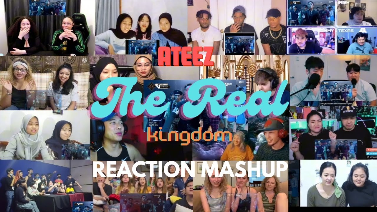 ATEEZ(에이티즈) - 'The Real' Kingdom Final Performance REACTION MASHUP