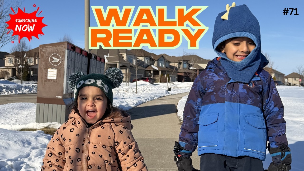 Snow Ka Aatank Khatam Ho Raha ❄️😱 | Canada Mein Walk Aise Jaate Hain