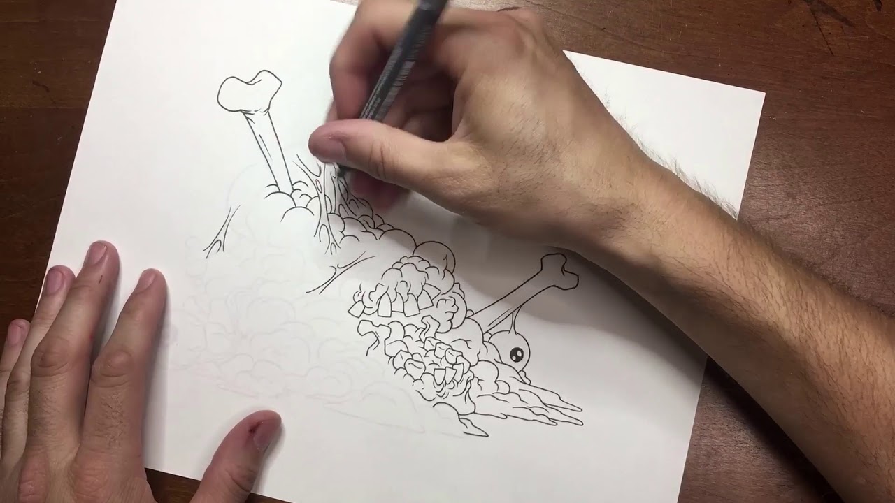 Alex Pardee Creating Art For 