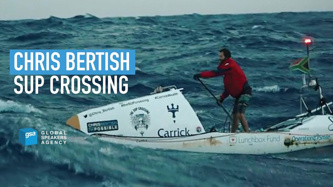 Cross the Atlantic on a Stand Up Paddleboard | Speaker Chris Bertish