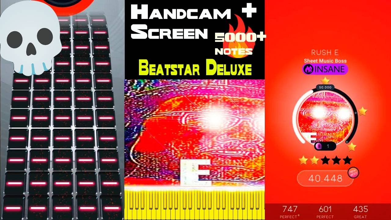 WHAT IS THIS?!😵‍💫 Rush E (INSANELY IMPOSSIBLE) | Sheet Music Boss | Handcam + Screen