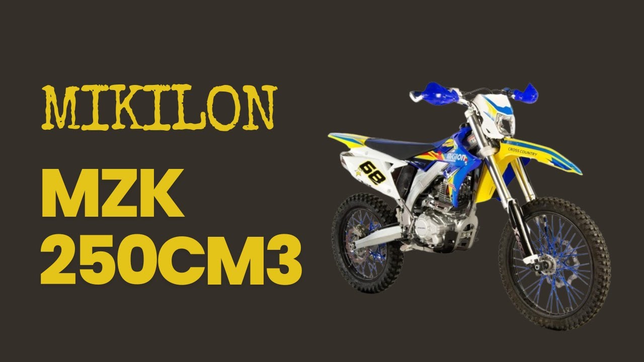 Jazda testowa : Cross Mikilon 250CC MZK-250 koła 21/18  #salon2kolka