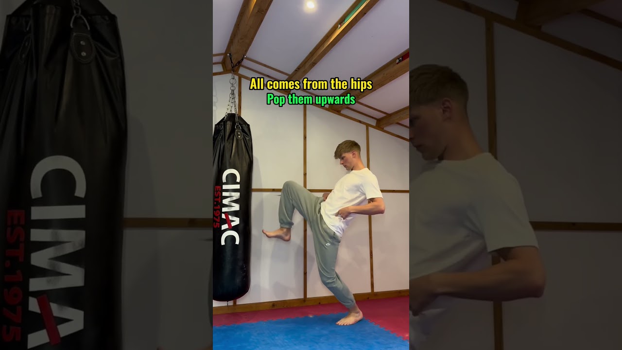 How to perfect your front kick✅which kick next? #shorts
