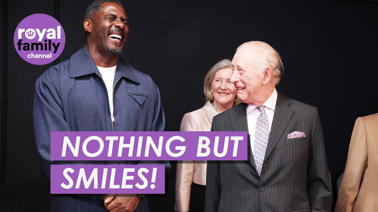 Idris Elba Gives King and Queen Tour of His Former College’s TV and Film Studios