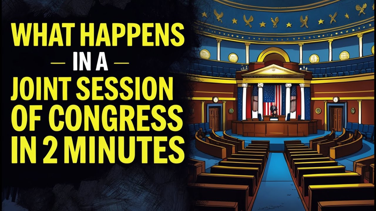 What Happens in a Joint Session of Congress in 2 Minutes