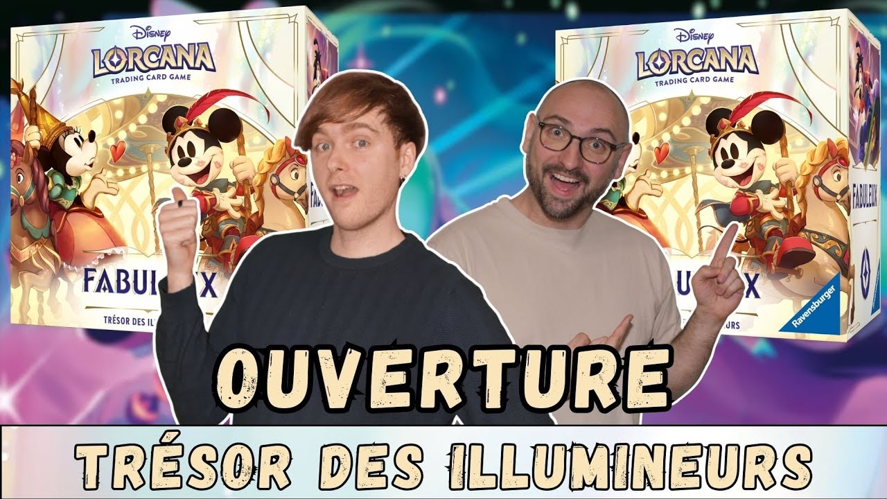 BATTLE d'ouverture avec 2 TROVES ! Une ouverture ÉPIQUE et FABULEUSE #lorcana #disney #tcg