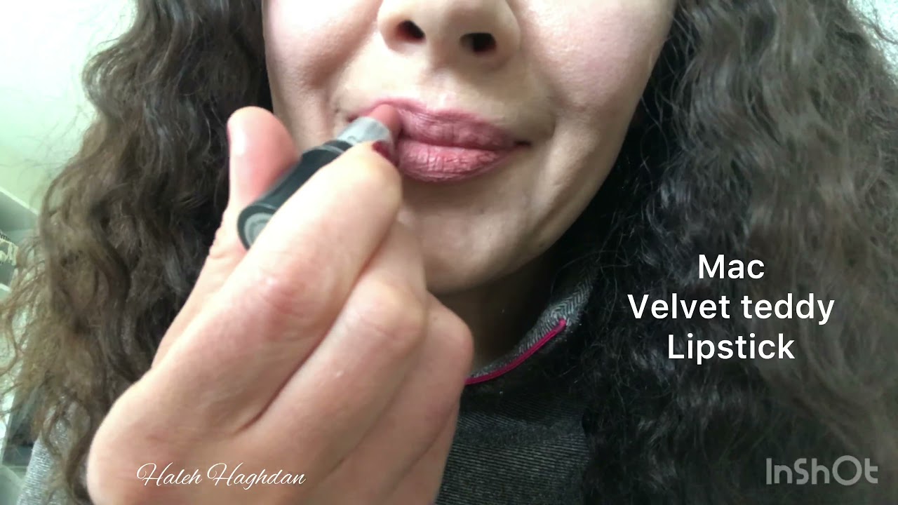 Mac matte Velvet Teddy lipstick swatch