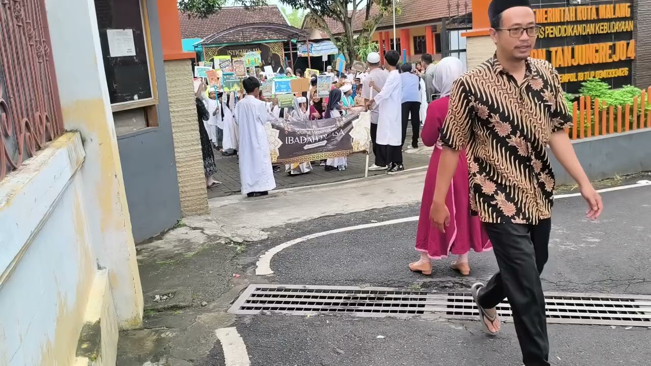 MARHABAN YA RAMADHAN! 🥁 Pawai Ceria Siswa SDN Tanjungrejo 4 Sambut Bulan Puasa 1447 H