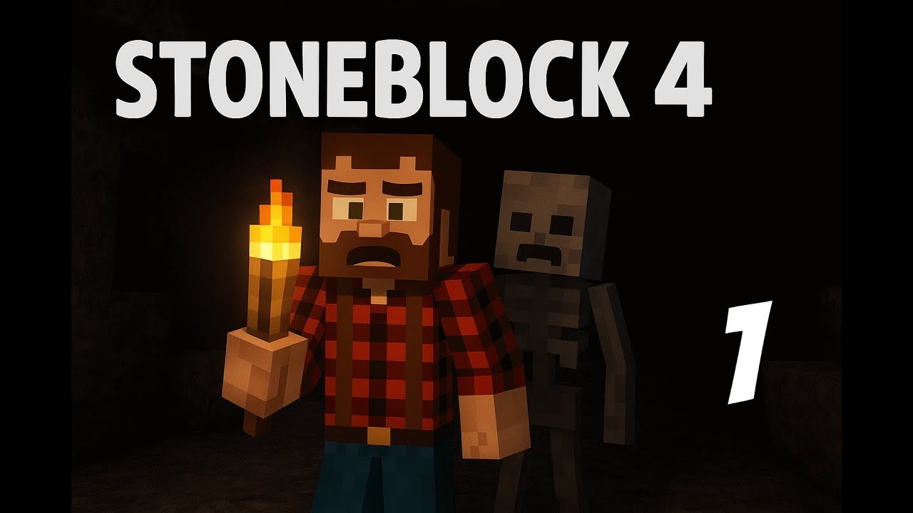 Stone Block 4 Эпизод 1: Возвращение Dadcraft73