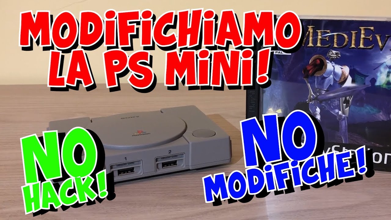 COME MODIFICARE la PLAYSTATION CLASSIC SENZA HACK! GUIDA ITA | Tutorial