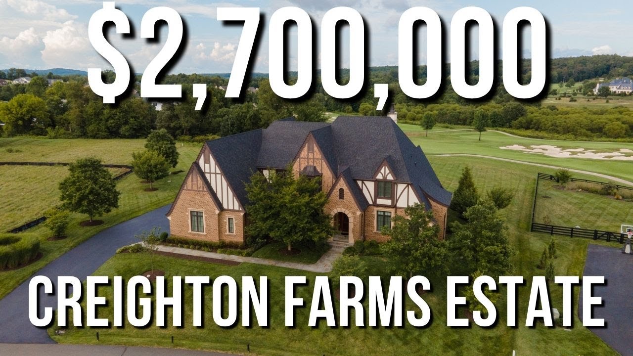 Inside a $2.7 MILLION Creighton Farms Estate! | Mansion Tour | 4K