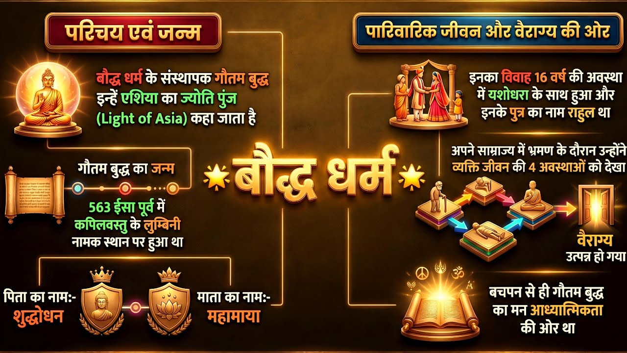 बौद्ध धर्म का इतिहास || बौद्ध धर्म || Ancient History || Baudh Dharam ||   बौद्ध की जीवन शैली|| 