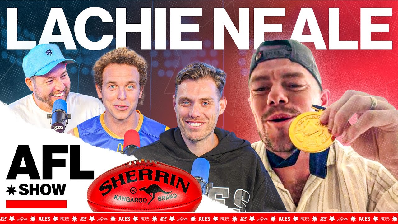 Lachie Neale talks the 2025 AFL Premiership - AFL Aces Show Interview