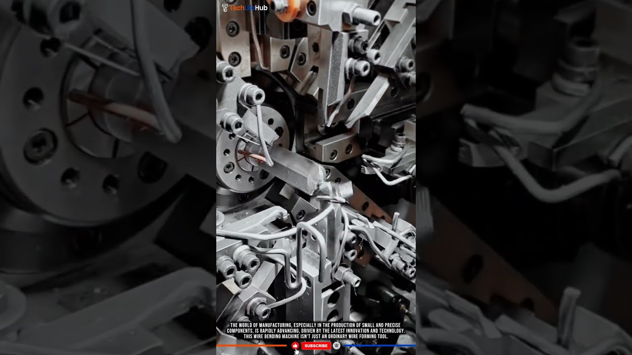 Innovation Technology Wire Bending: Automated, Precise, Fast & Neat Springs.