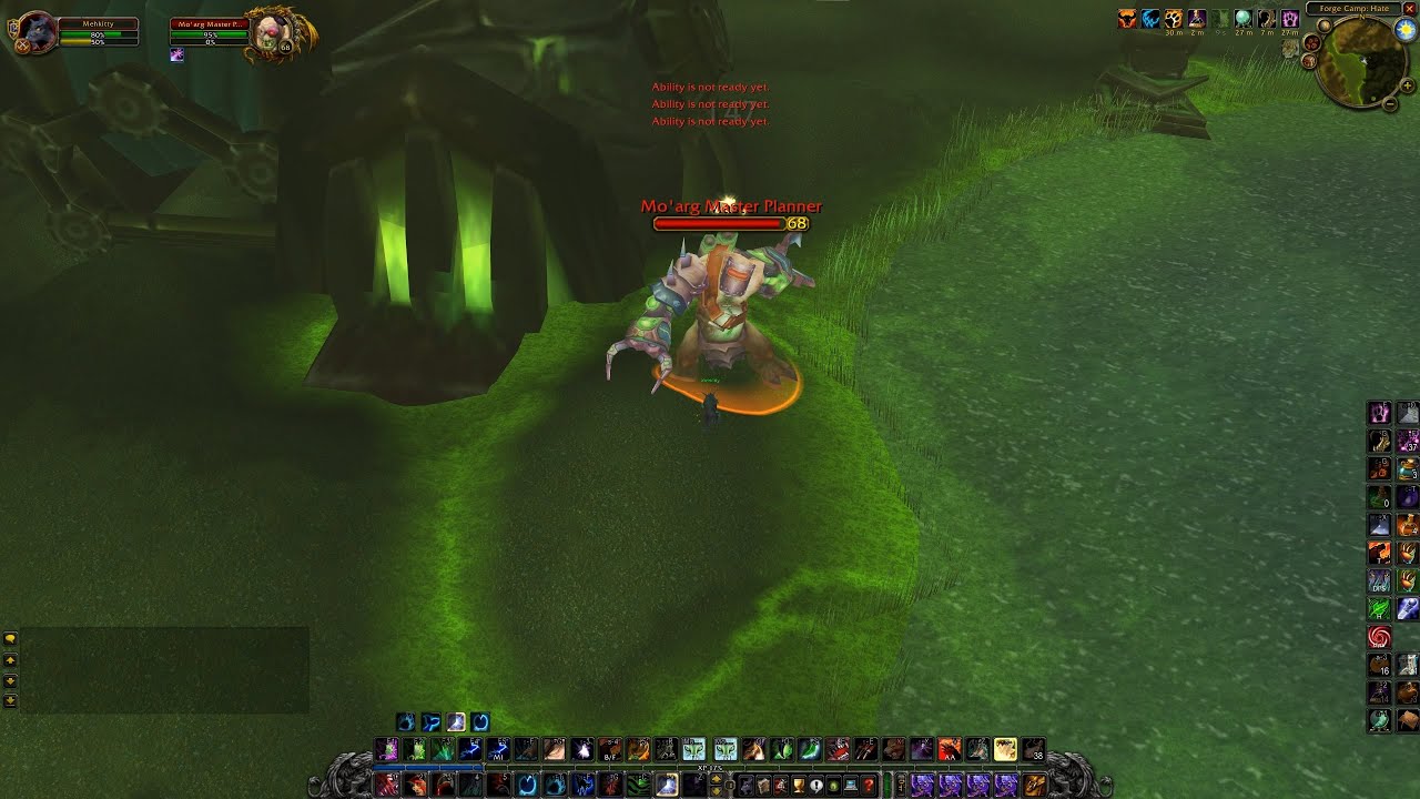 Mo'arg Master Planner Location, WoW TBC