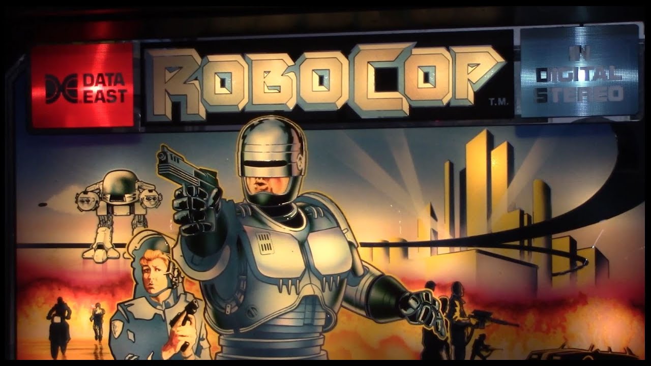1989 Data East ROBOCOP pinball machine