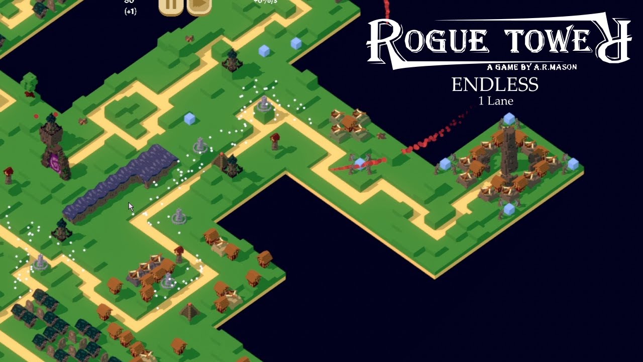 Rogue Tower Endless - Wave 55 (PB!)