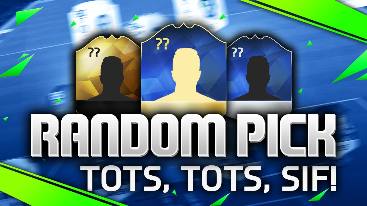 TOTS, TOTS, SIF! The Random Pick #34 (FIFA 16 Ultimate Team)