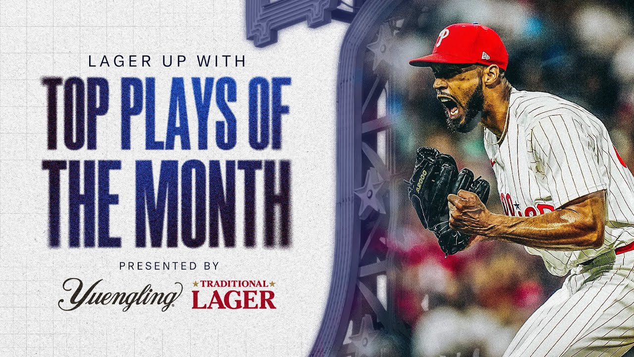 The Phillies TOP PLAYS from July, presented by Yuengling!